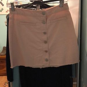 Forever 21 button down skirt